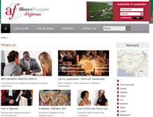 Tablet Screenshot of afnigeria.com